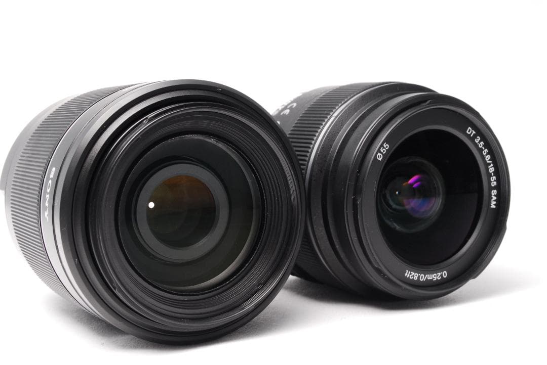 【美品】SONY α65 デジタル一眼レフ Wレンズセット Wi-Fi付き