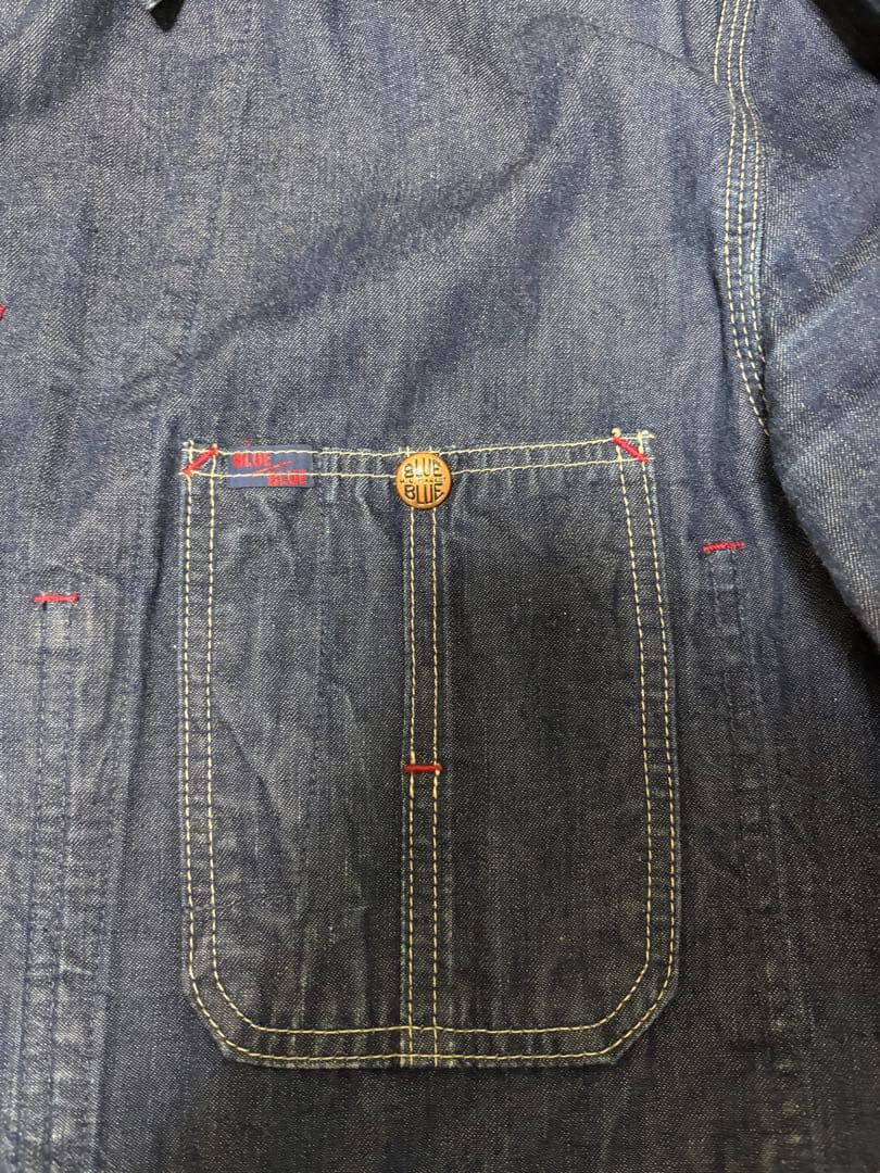 【Blue Blue】 デニムカバーオール　size3
