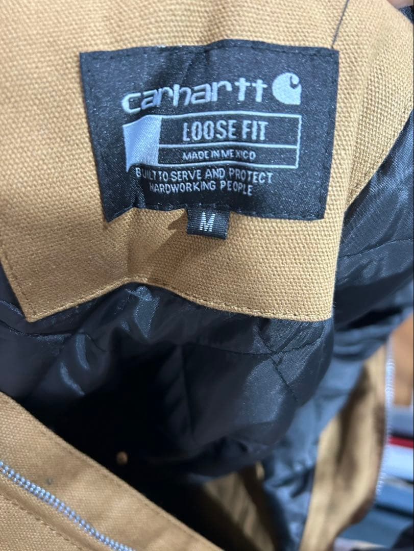 Carhartt マウンテンパーカー ブラック ブラウン