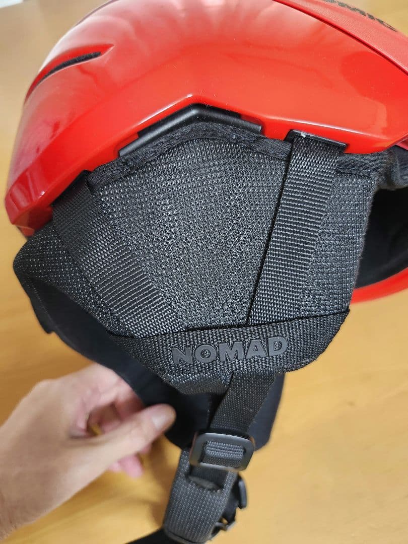 ATOMIC NOMAD ヘルメット ジュニア Sサイズ （51-55cm）赤