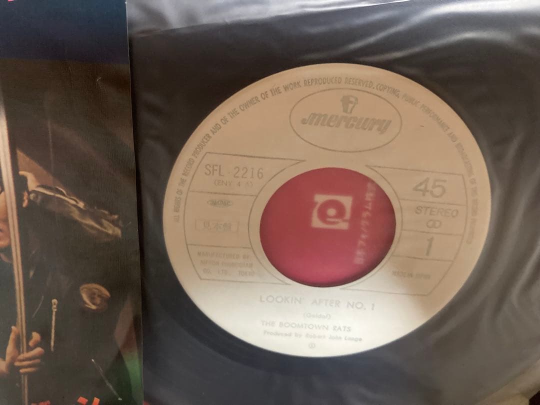 美盤PROMO国内見本盤Boomtown Rats LOOKIN' AFTER