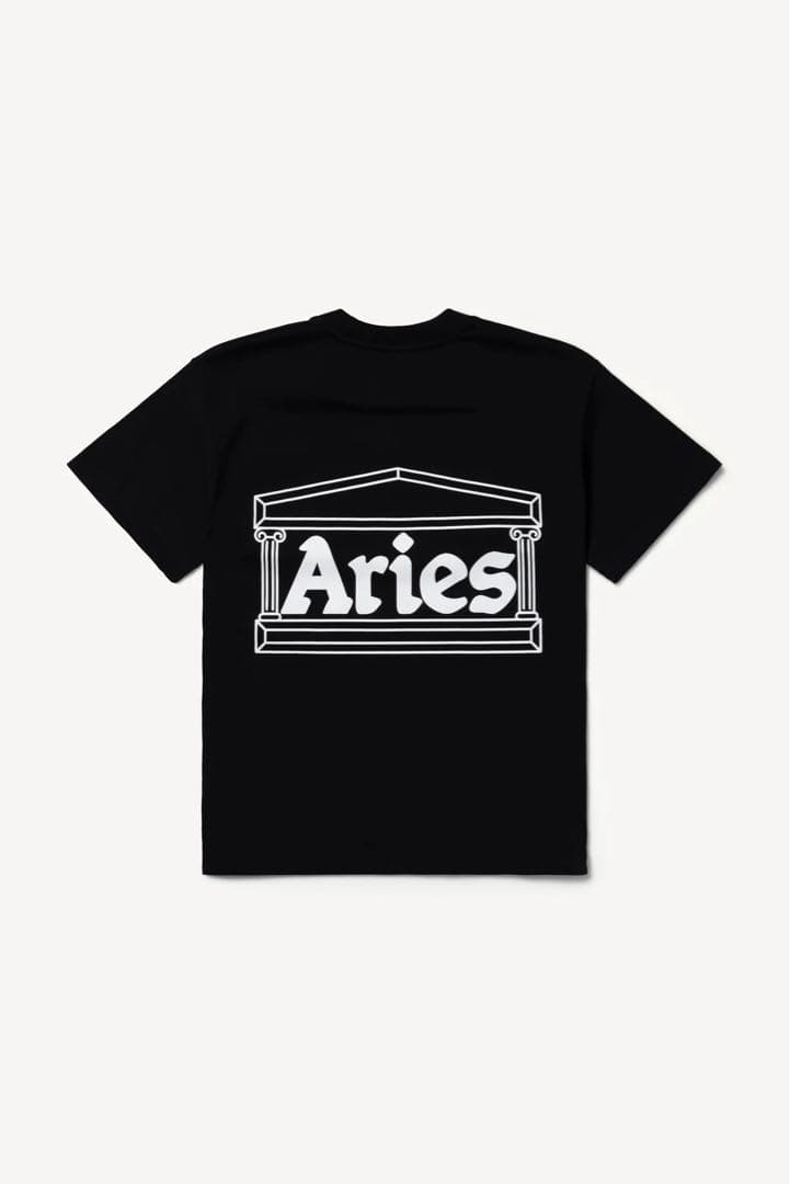 新品 Aries ロゴ zip tee Tシャツ
