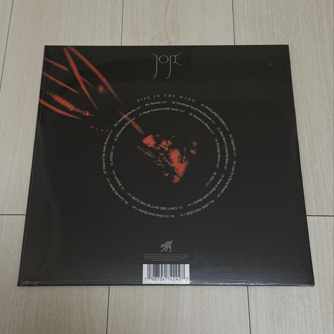 Joji「Piss In The Wind」LP シルエットカバー盤 新品未開封