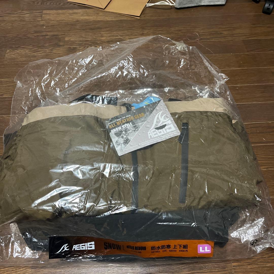 ワークマン イージス防水防寒スーツ  スノー LL
