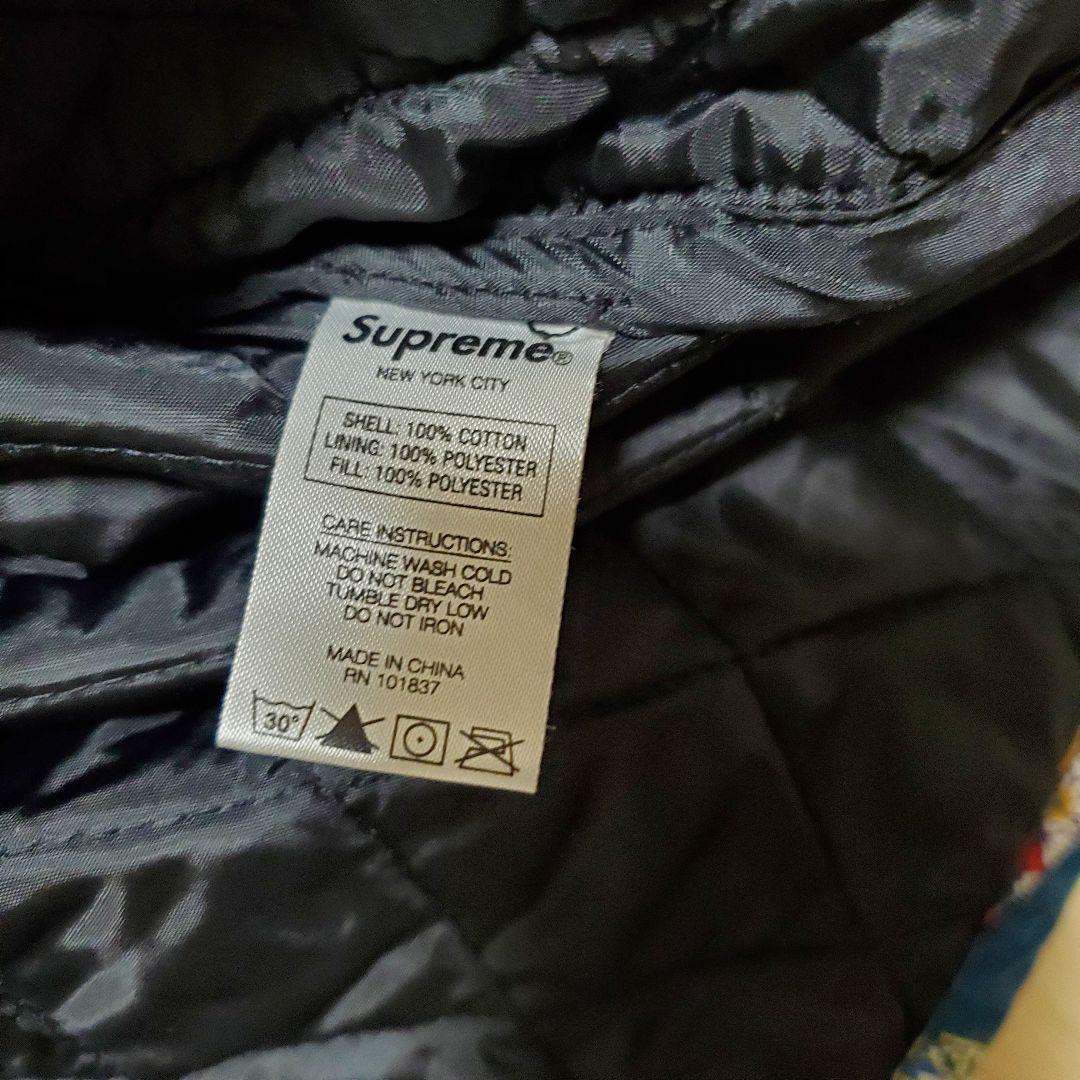 ジャケット・アウター 19fw Supreme Quilted Paisley Jacket L