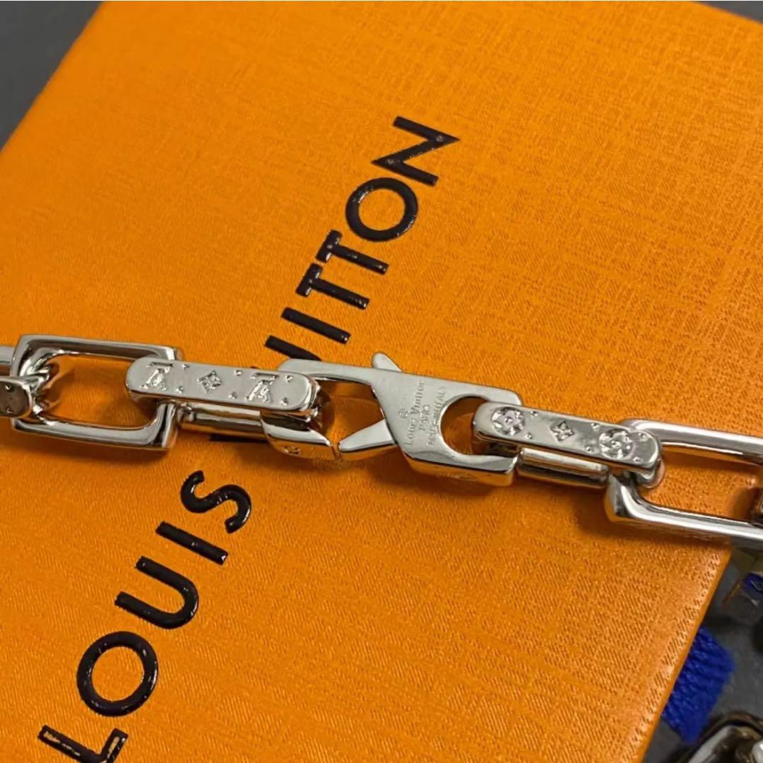 [かにざ]LOUIS VUITTON モノグラム　コリエチェーンネックレス