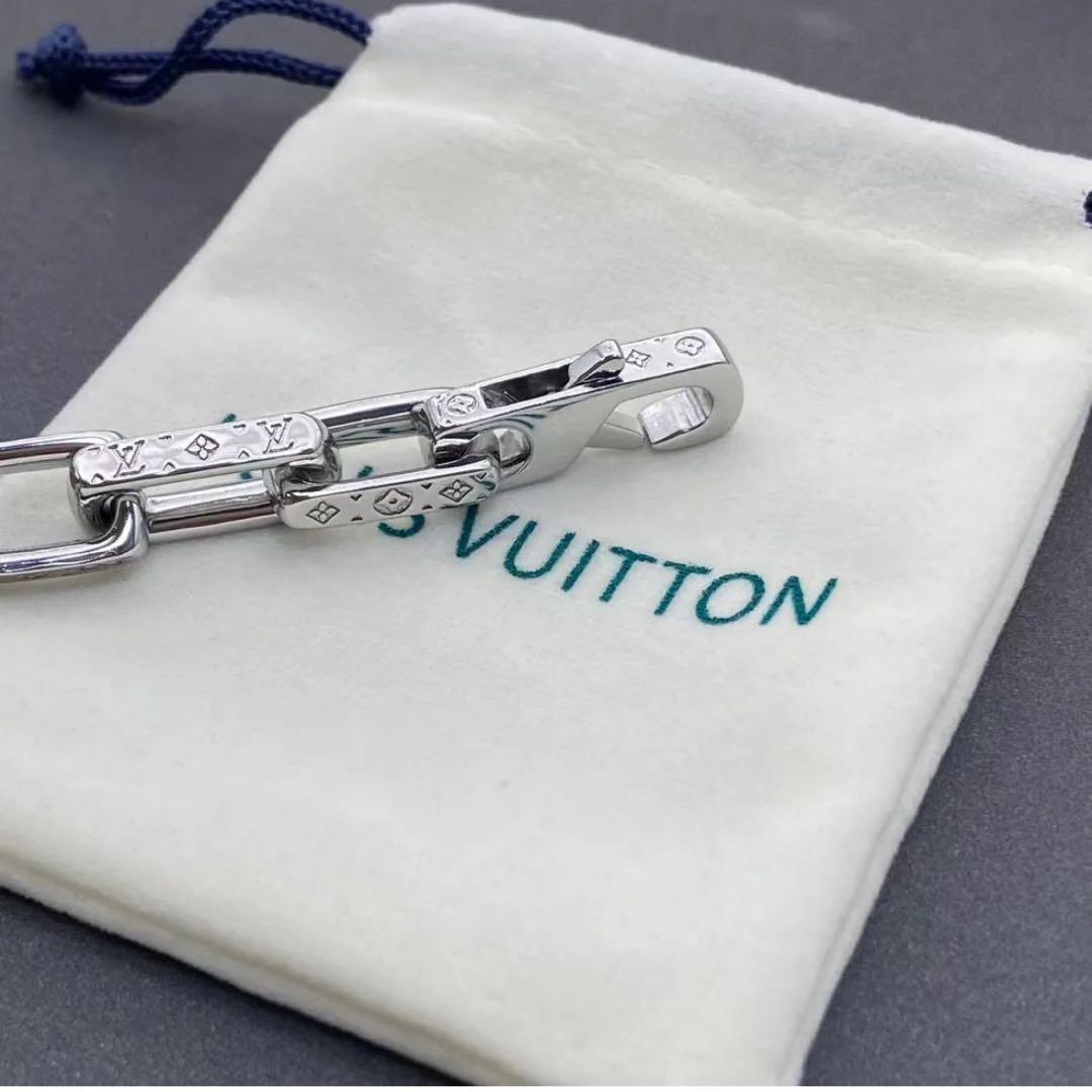 [かにざ]LOUIS VUITTON モノグラム　コリエチェーンネックレス