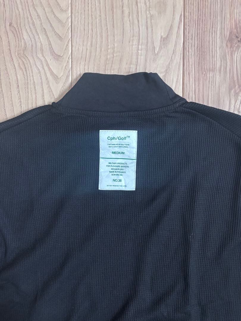 2026サーマルモックネックTシャツ　ブラックM 即完売品　ガゼット付き