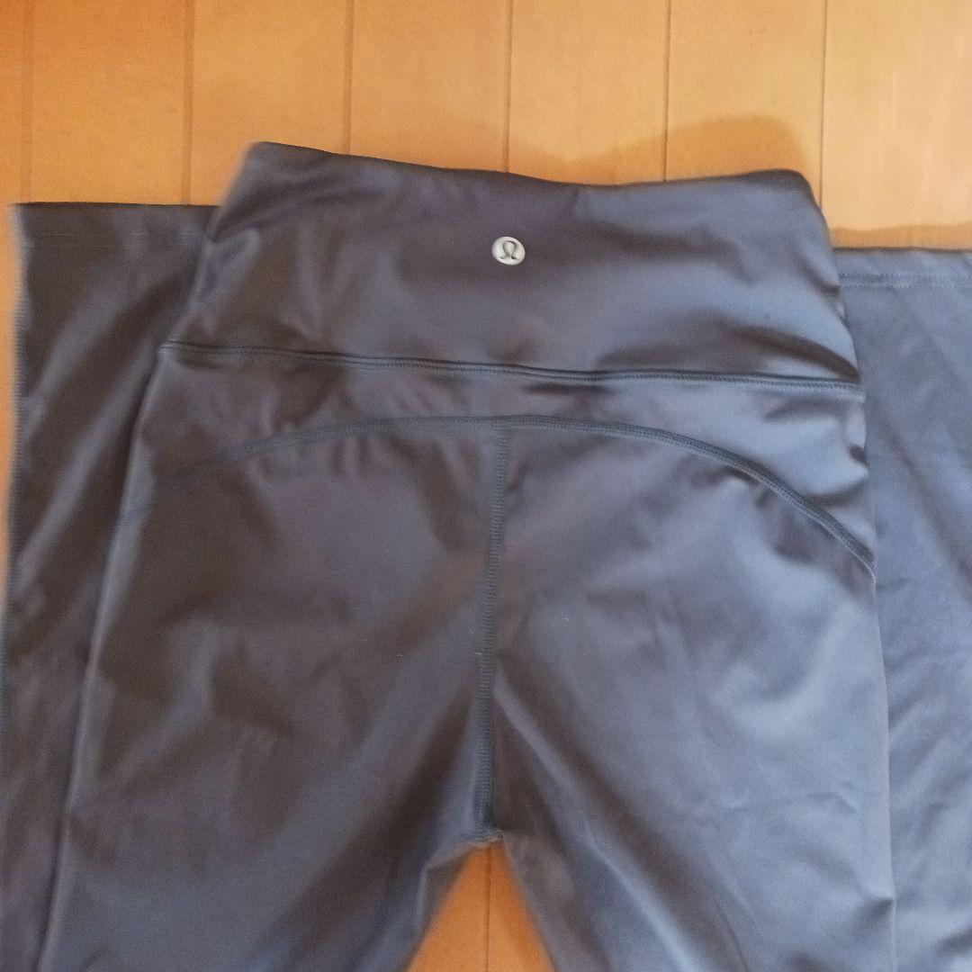 グレー フレアパンツ ハイウエスト ストレッチ