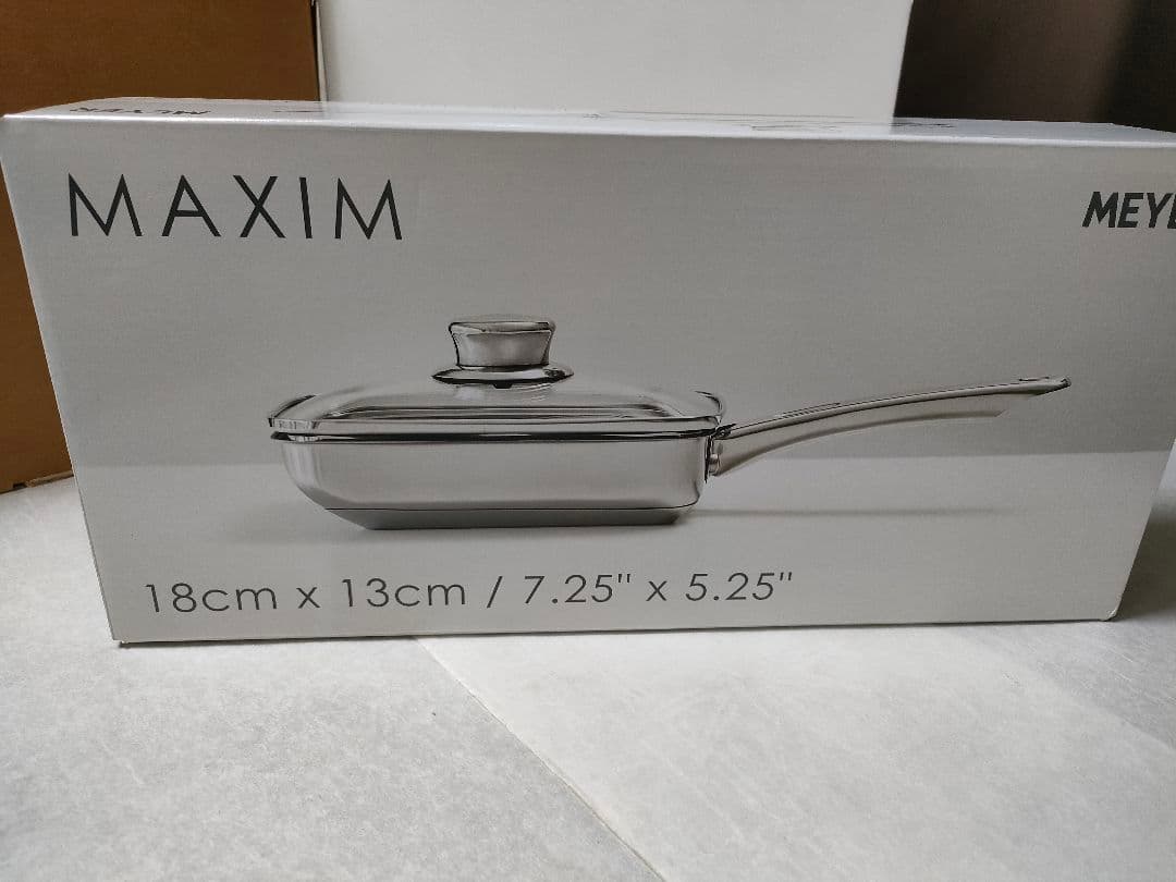 MEYER　マイヤー　 マキシム SS蓋付エッグパン 18cm　新品、未使用品