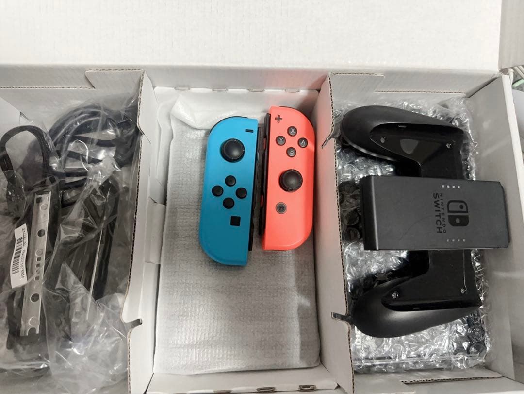 Nintendo Switch 本体 青とオレンジのジョイコン