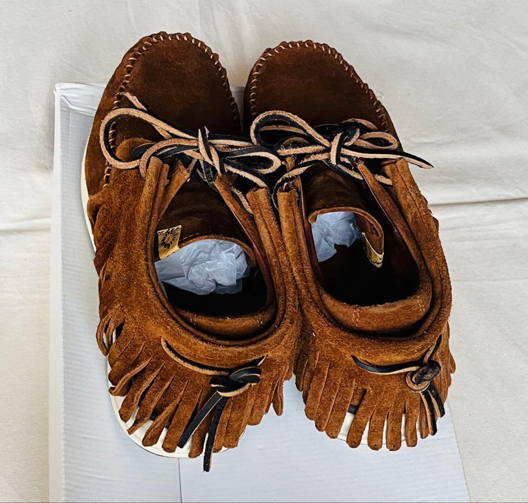【未使用】VISVIM F.I.L. FBT ブラウン us9 ヴィズヴィム
