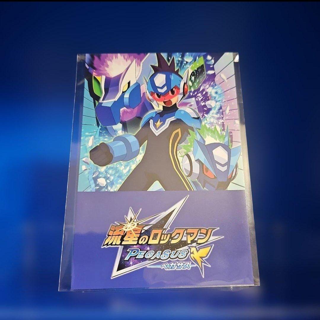 新品 流星のロックマン パーフェクトコレクション特典版 ポストカード 缶バッジ