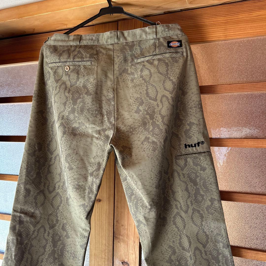 huf Dickies ヘビ柄パンツ 34インチ