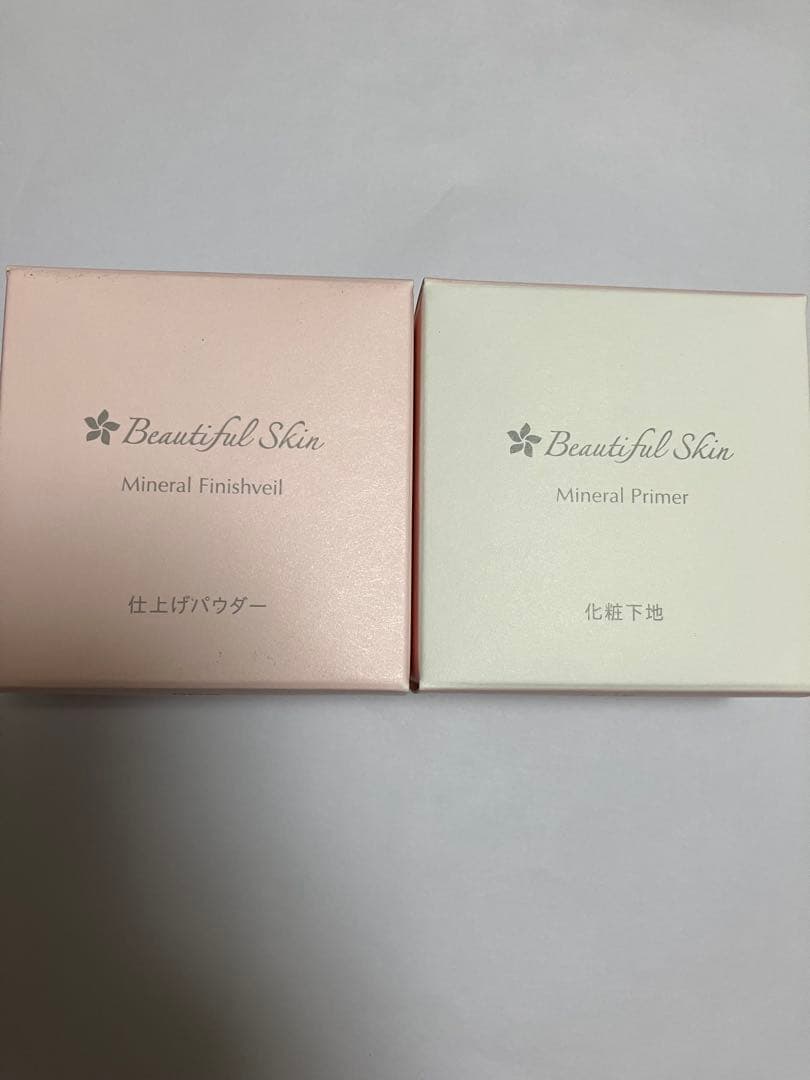 Beautiful Skin ミネラル化粧下地 & 仕上げパウダー