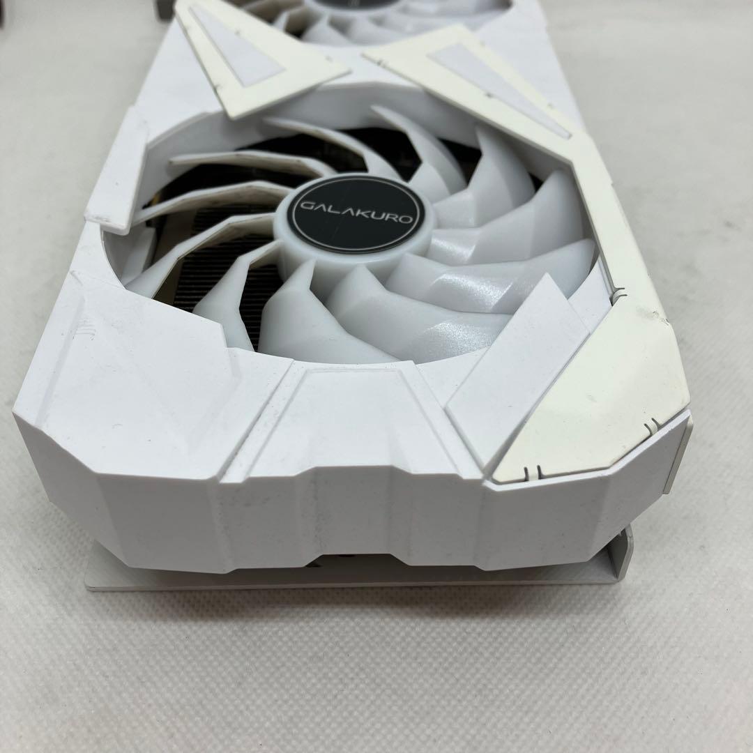 グラフィックボード・グラボ・ビデオカード GALAKURO GK-RTX3060Ti-E8GB/WHITE/LHR 165