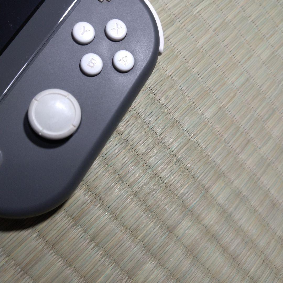 ①Nintendo Switch lite グレー　本体+ACアダプターセット