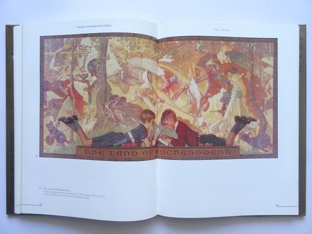 洋書◆ノーマン・ロックウェル画集 作品写真集 本 ベスト