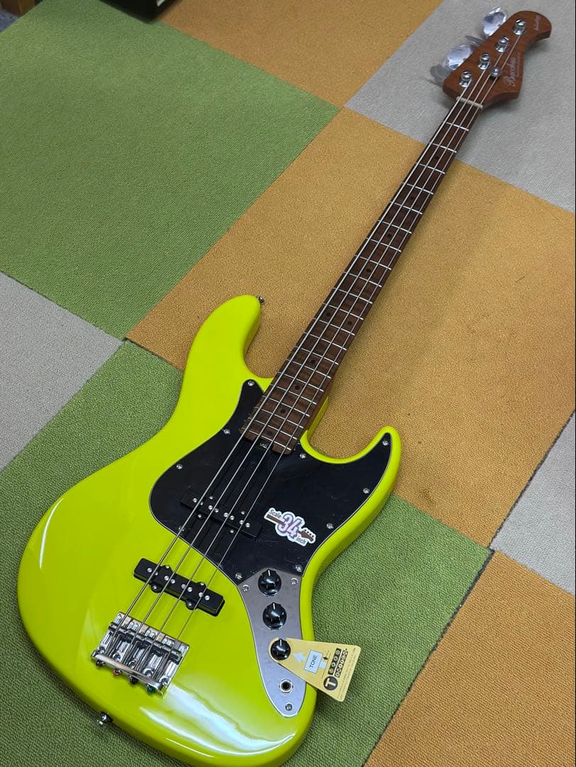 Bacchus WL4-STD/RSM NEON YELLOW『美品』送料無料