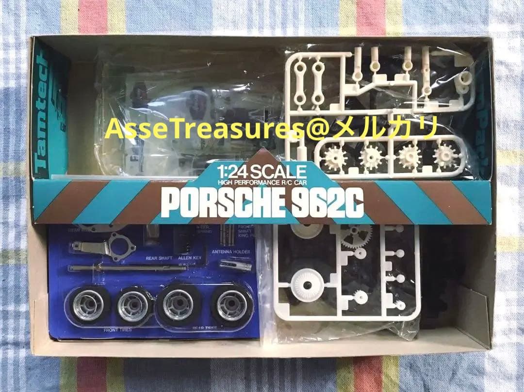 ヴィンテージ タミヤ タムテック RC 1/24 ポルシェ962C フルセット
