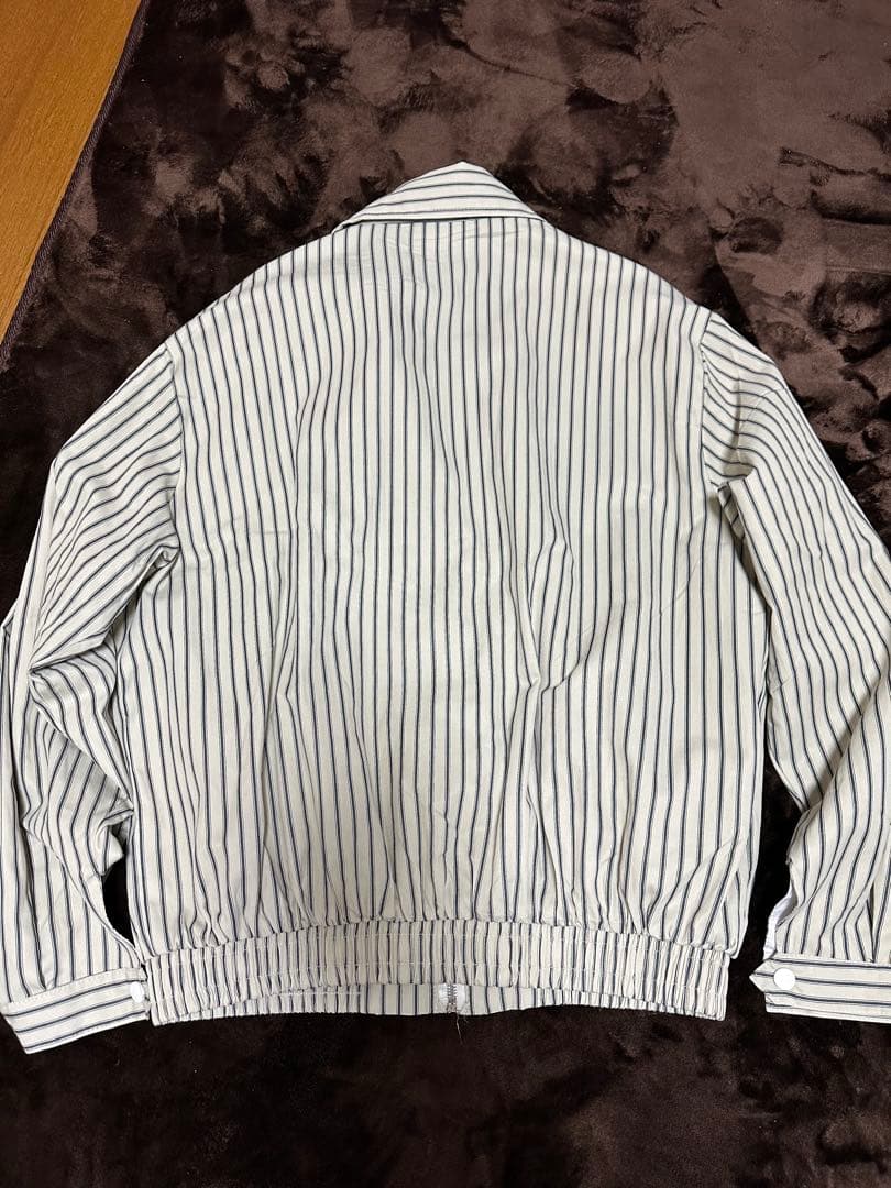 Stussy ストライプ ワークジャケット　　　お値下げしました！