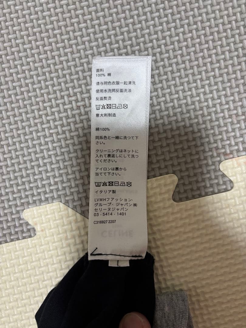 CELINE 16プリント レイヤードTシャツ