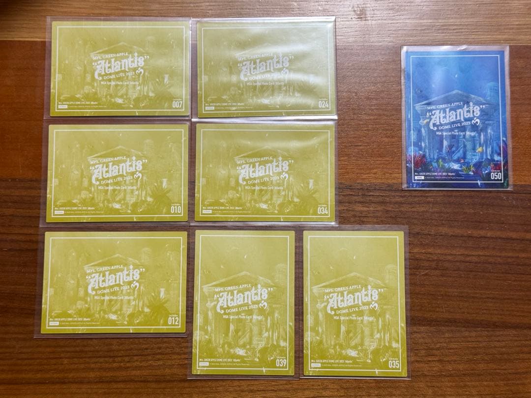 Mrs. GREEN APPLE 藤澤涼架 Atlantis フォトカード レア