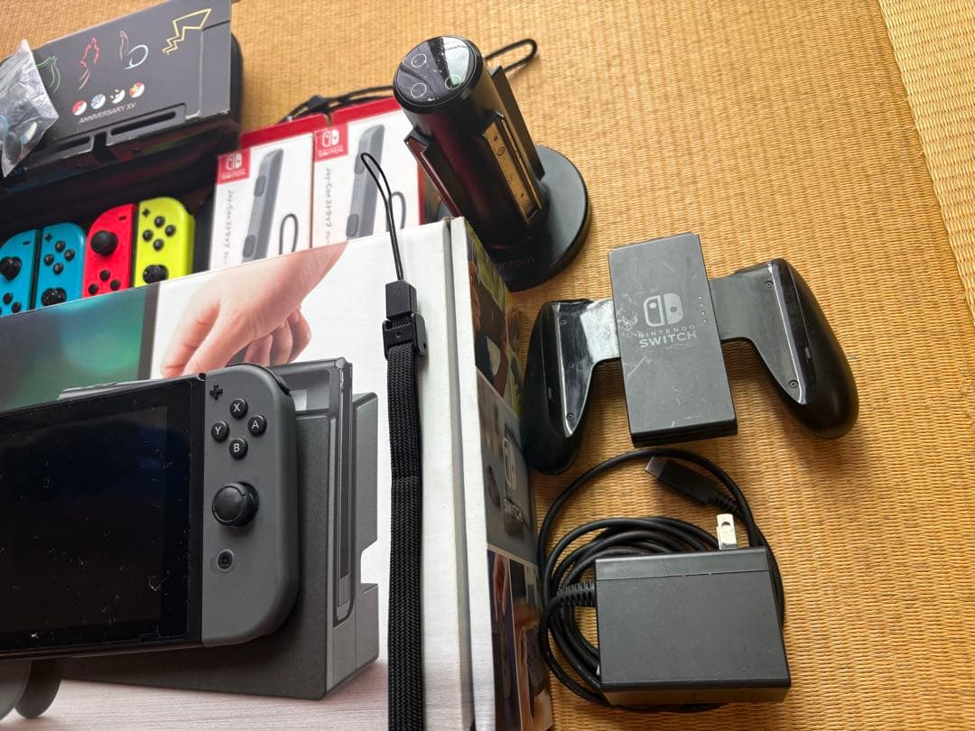 Nintendo Switch 本体 グレー 付属品多数