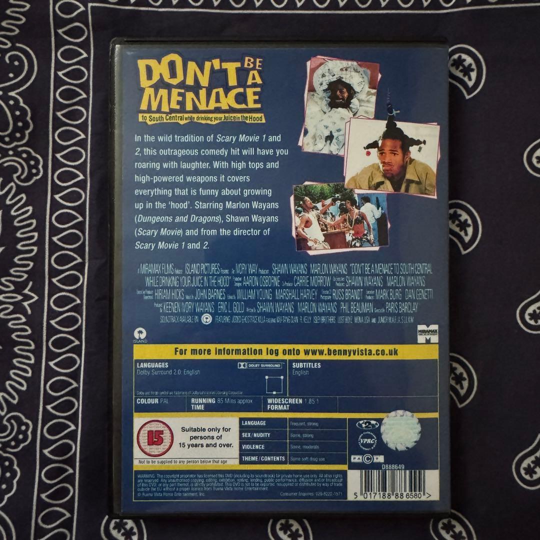 Don't Be a Menace ポップガン ローライダー チカーノ パロディ