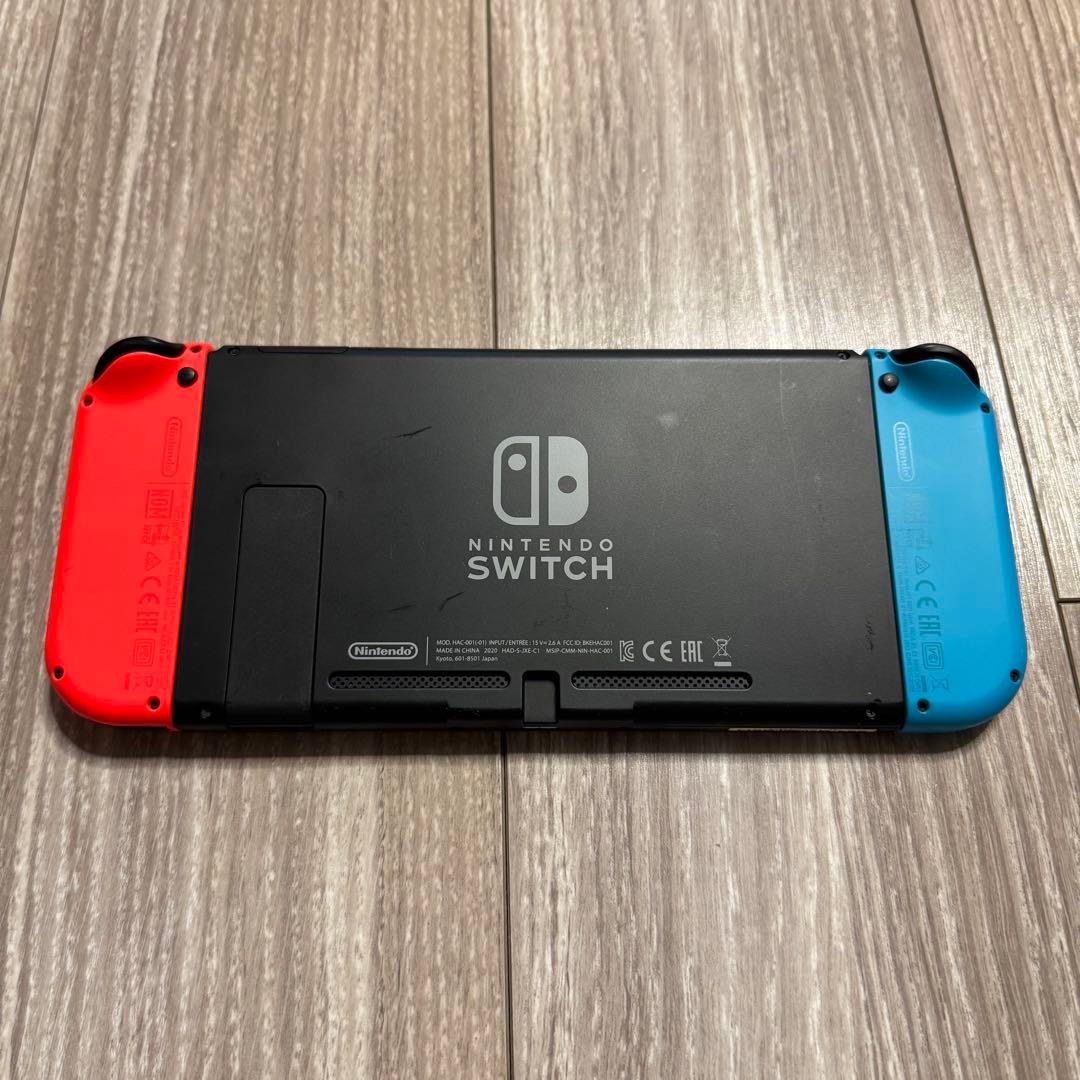 Nintendo Switch 青/赤 本体のみ ドック