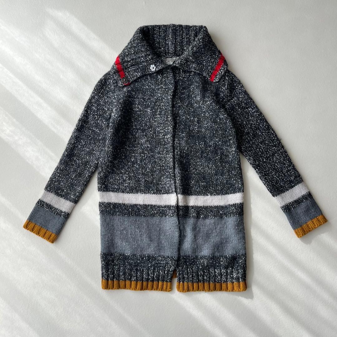 Max Mara グループiBlues Club ロングカーディガン　アルパカ混