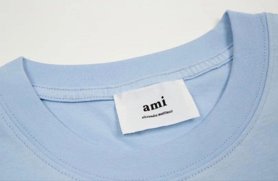 AmiParis アミパリス Tシャツ 半袖 ミニロゴ あいいろ