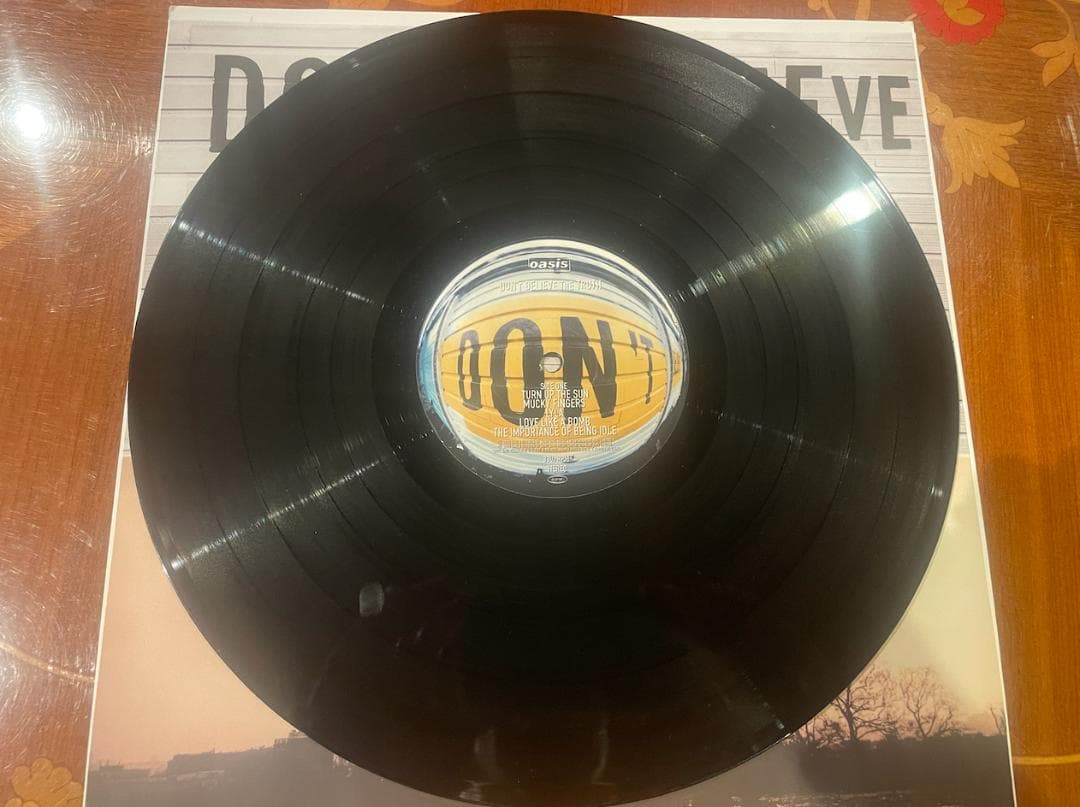 【廃盤レコード】oasis 05 don’t believe the truth