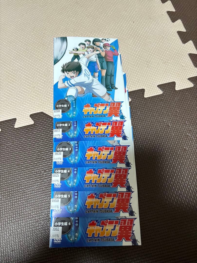 キャプテン翼　レンタル落ちDVD 小学生編　中学生編　12枚セット