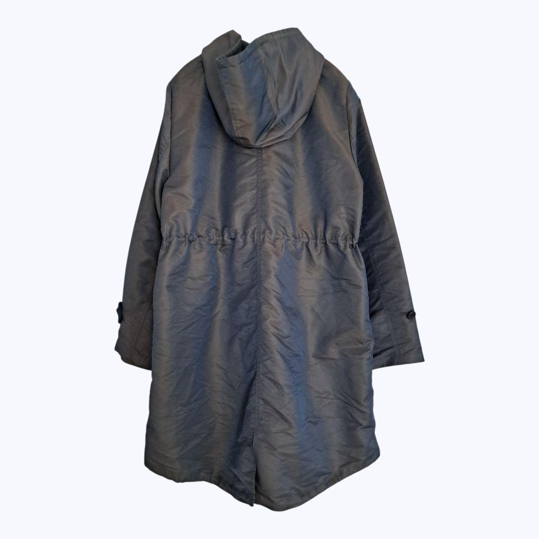ジョルジュレッシュ ロングコート ダークグレー レディース 上品 大人カジュアル