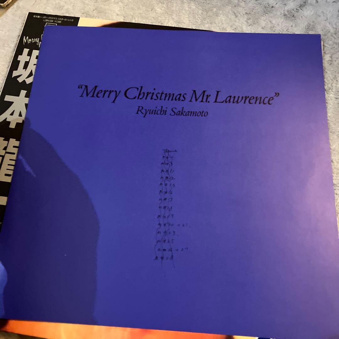見本盤　オリジナル　坂本龍一　戦場のメリークリスマス　レコード