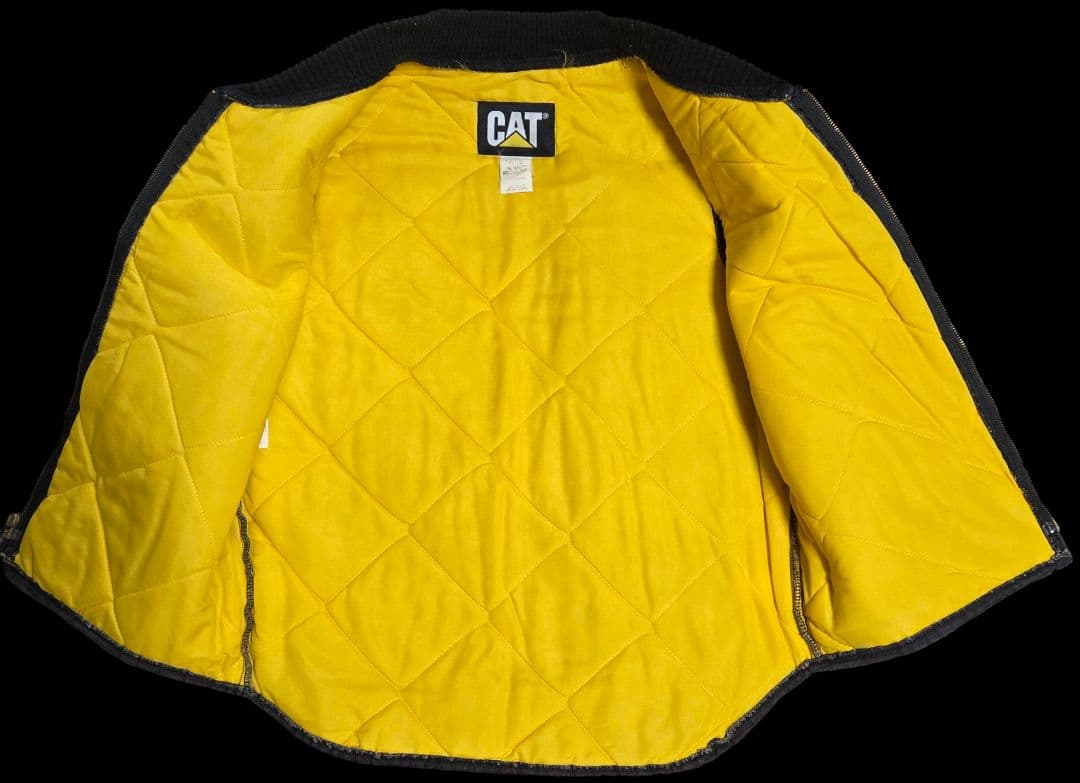 80s~90s Caterpillar ダックベスト フェード USA製