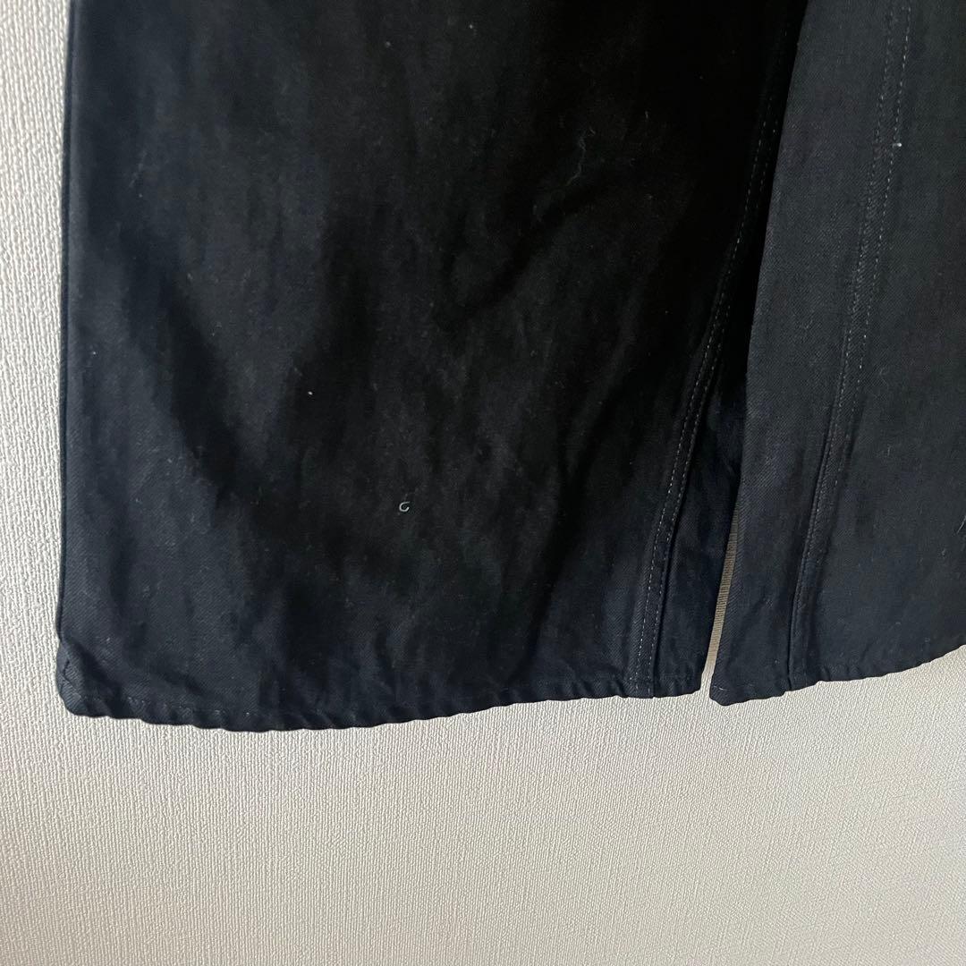 woadblue＜坪田あさみさんコラボ＞WIDE DENIMワイドデニム