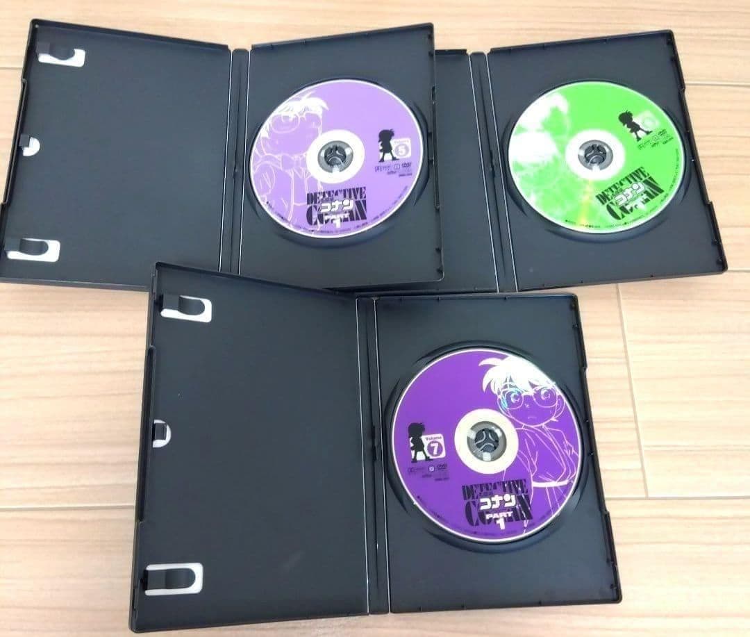 名探偵コナン セル版 DVD Part1 全巻セット テレビ版 全7巻