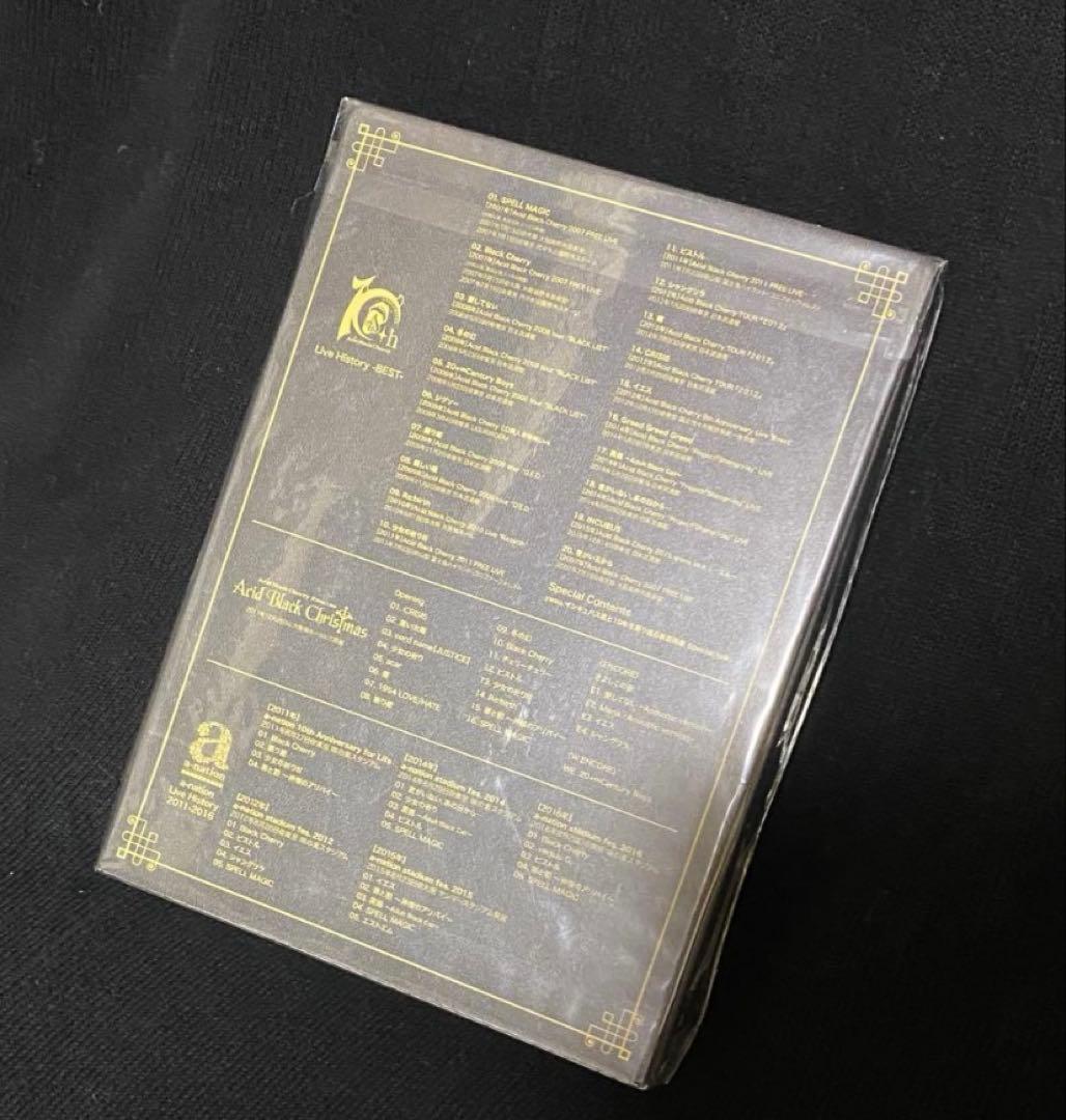 Acid Black Cherry 10周年ベスト ライブDVD 未開封 特典付