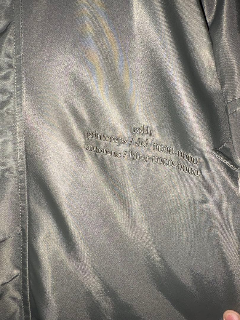 rokh ロク nylon midi coat ナイロン ロングコート