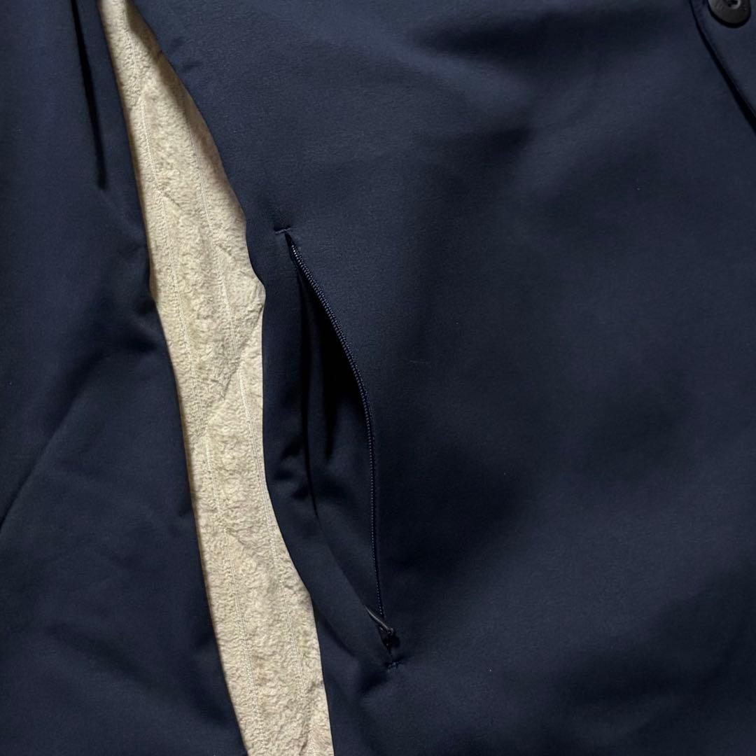 adidas テーラードジャケット パンツ スーツ 上下 セットアップ XL 紺
