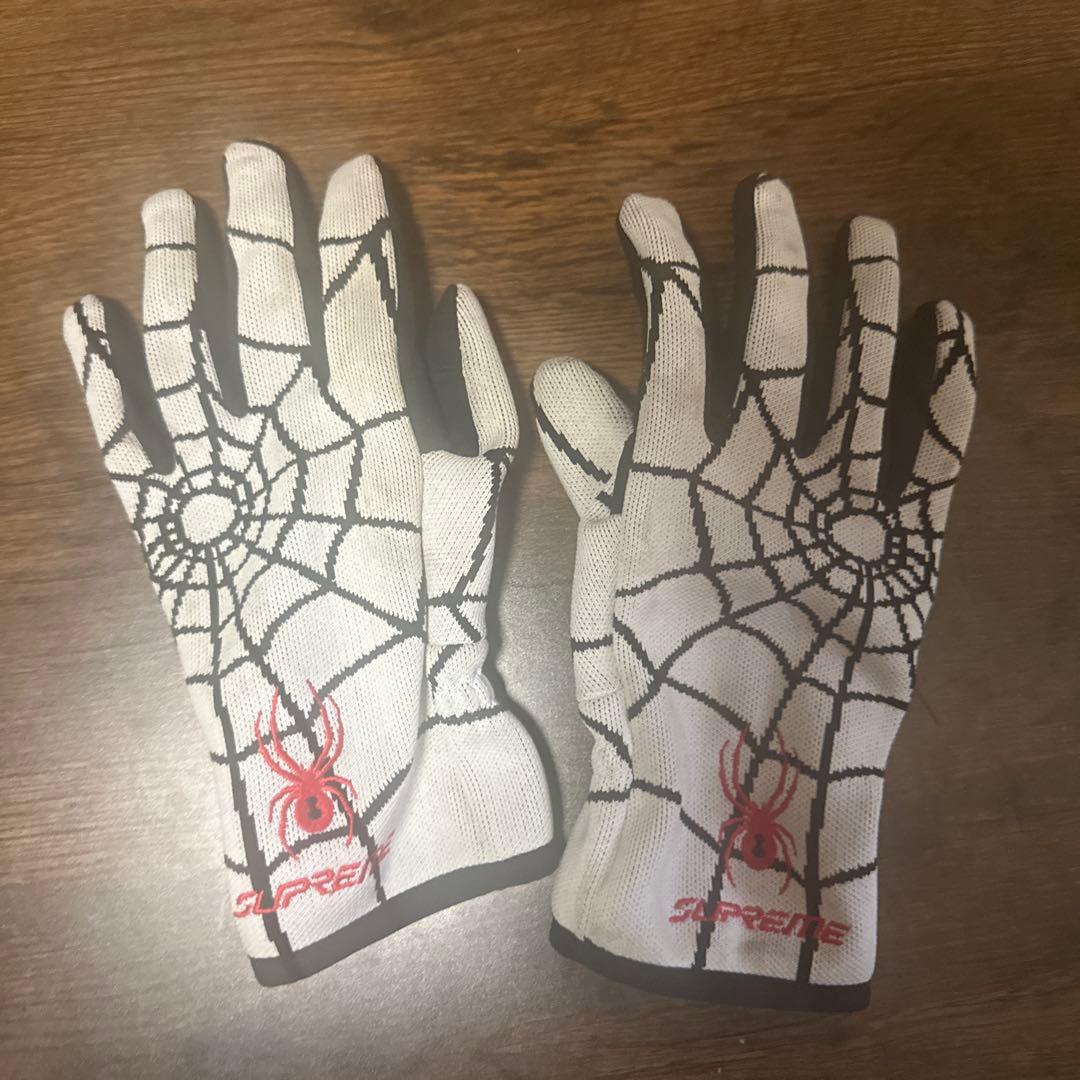 Supreme スパイダーウェブ手袋