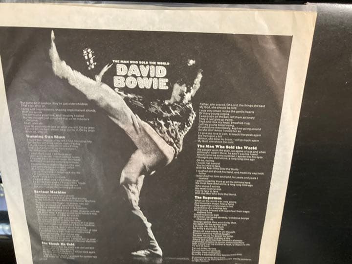 ■英盤ポスター無し■デヴィッド・ボウイ／David Bowie／デビットボウイ