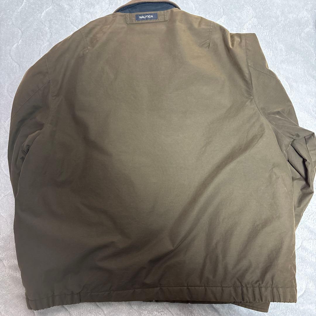 NAUTICA カーキ　ジャケット M スウィングトップ