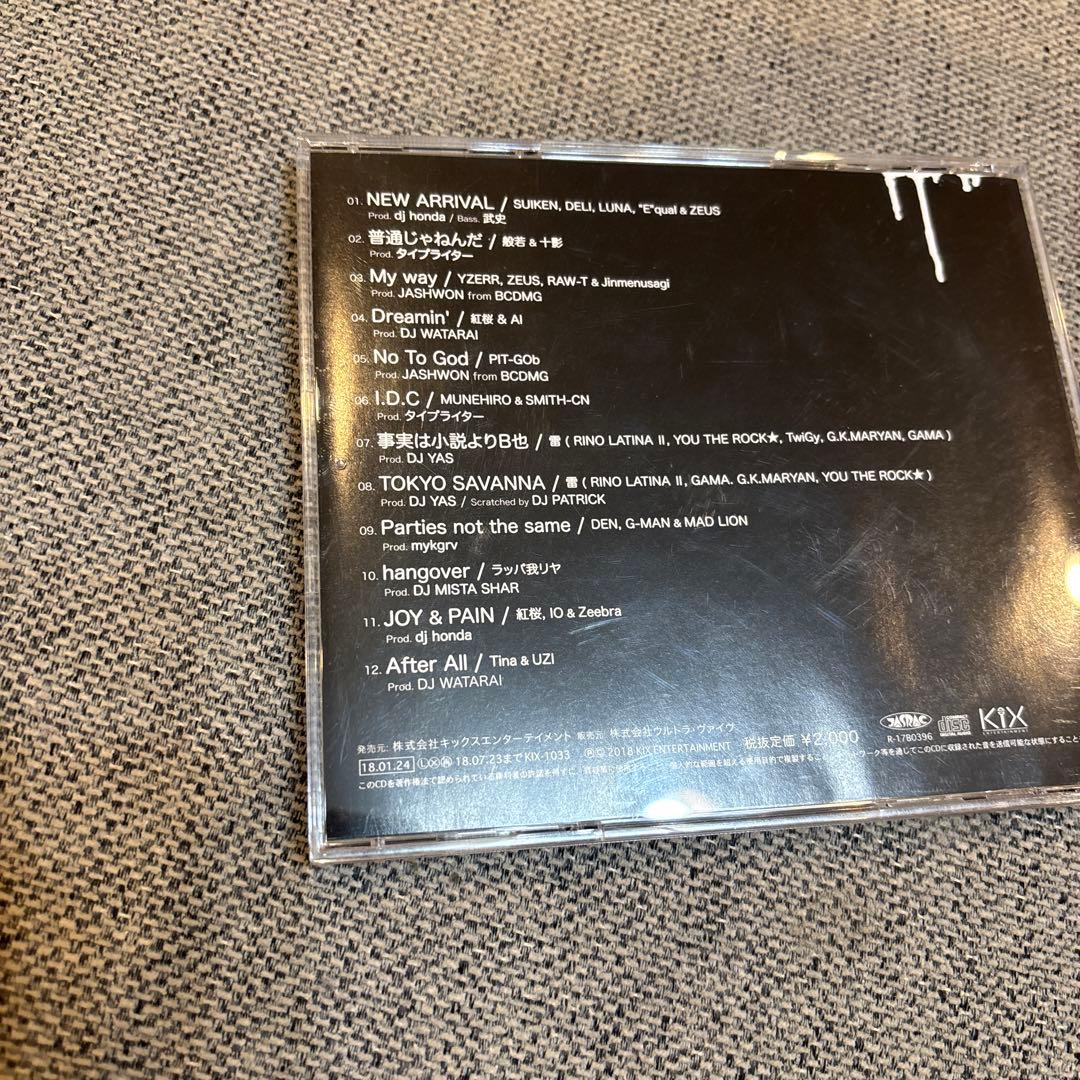 LIVERALLY 日本語ラップ 雷 YZERR 紅桜 badhop