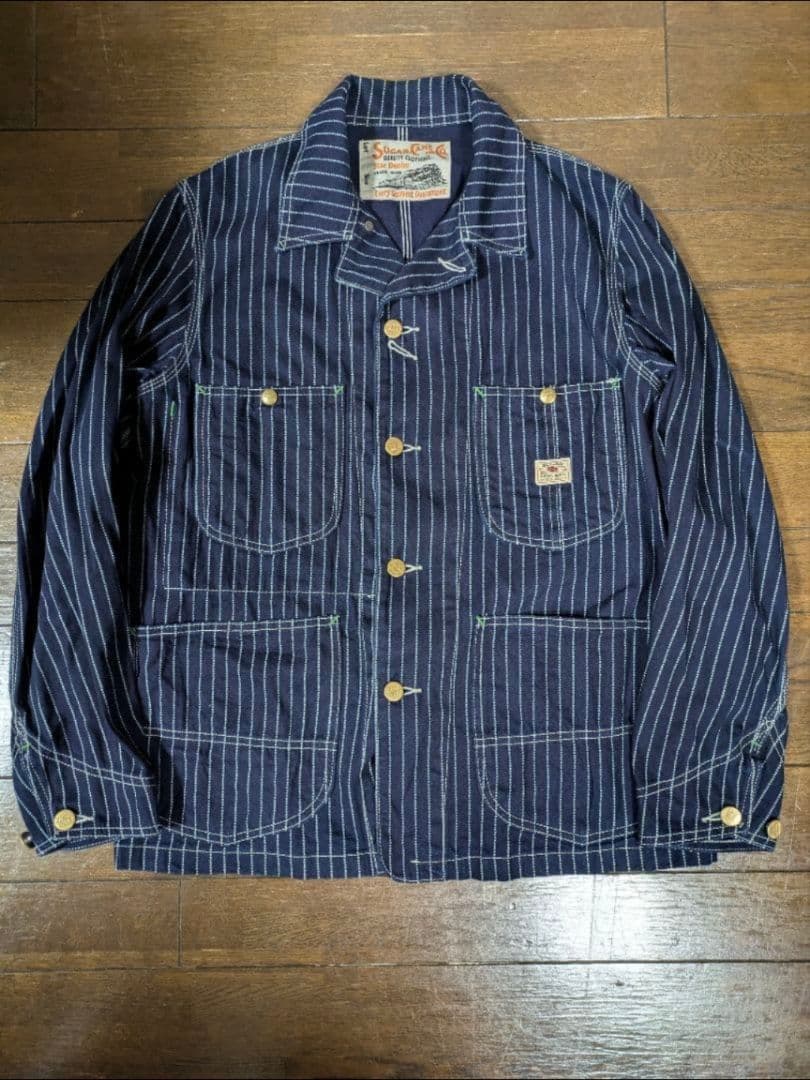 最終値下げ　美品　36　シュガーケーン　ウォバッシュ　カバーオール