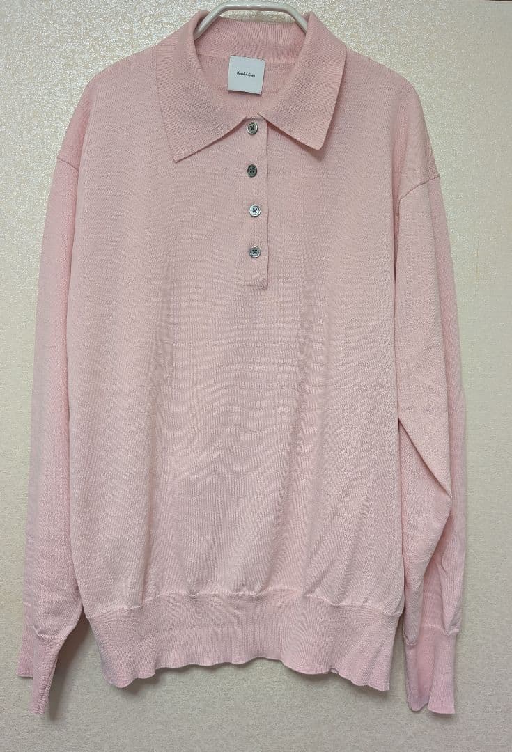 Spick＆Span Emil cotoni ポロシャツニット ピンク