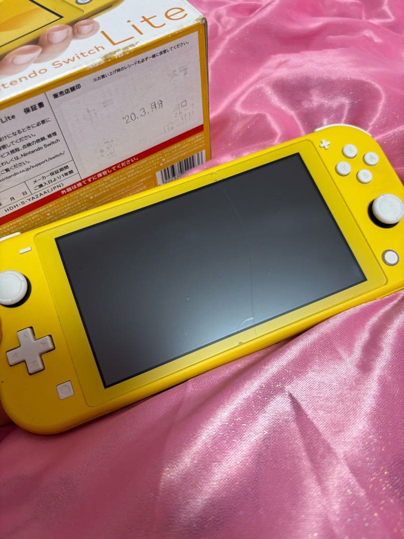 【ジャンク品】Nintendo Switch Lite⟡イエロー