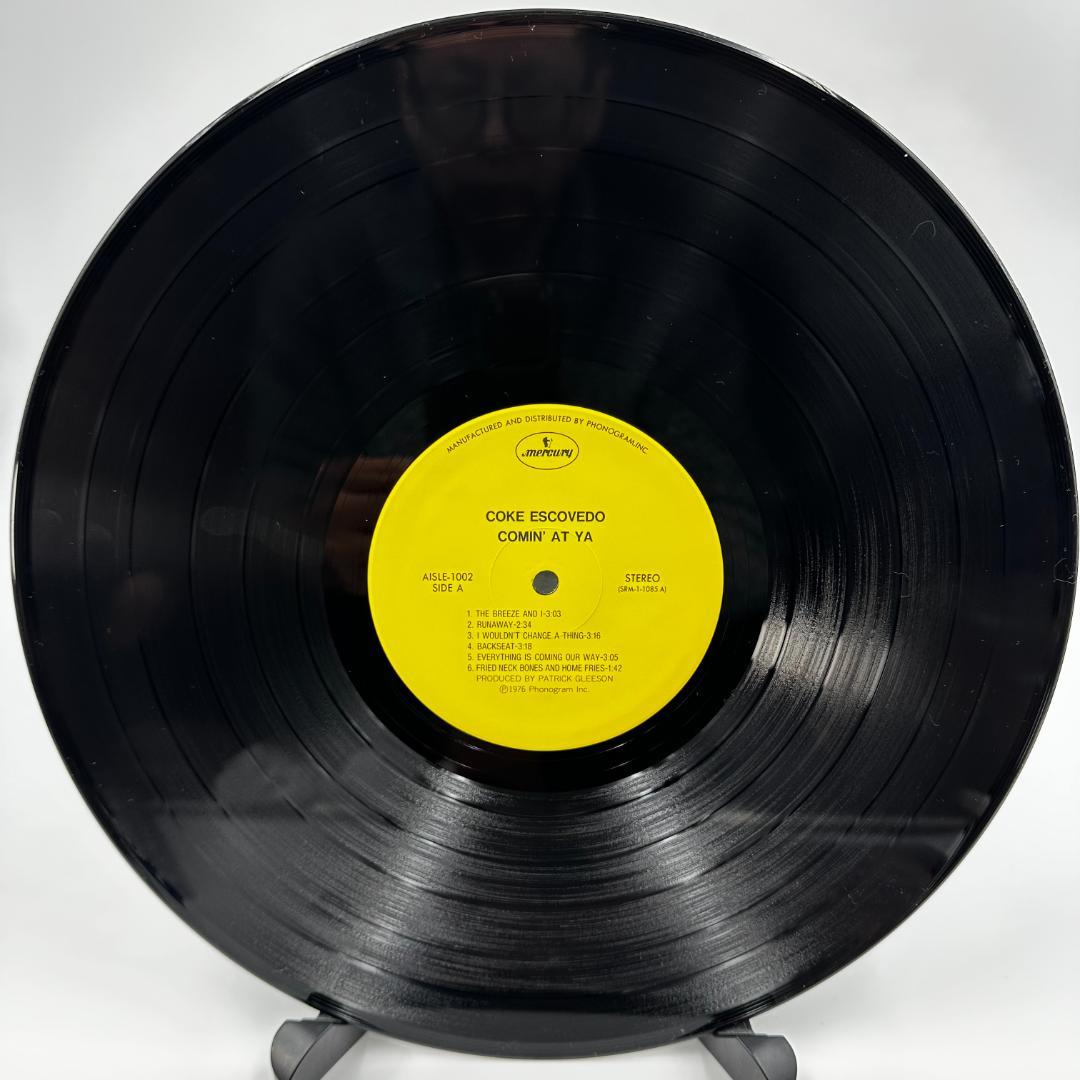 Coke Escovedo Comin' At Ya レコード フリー・ソウル